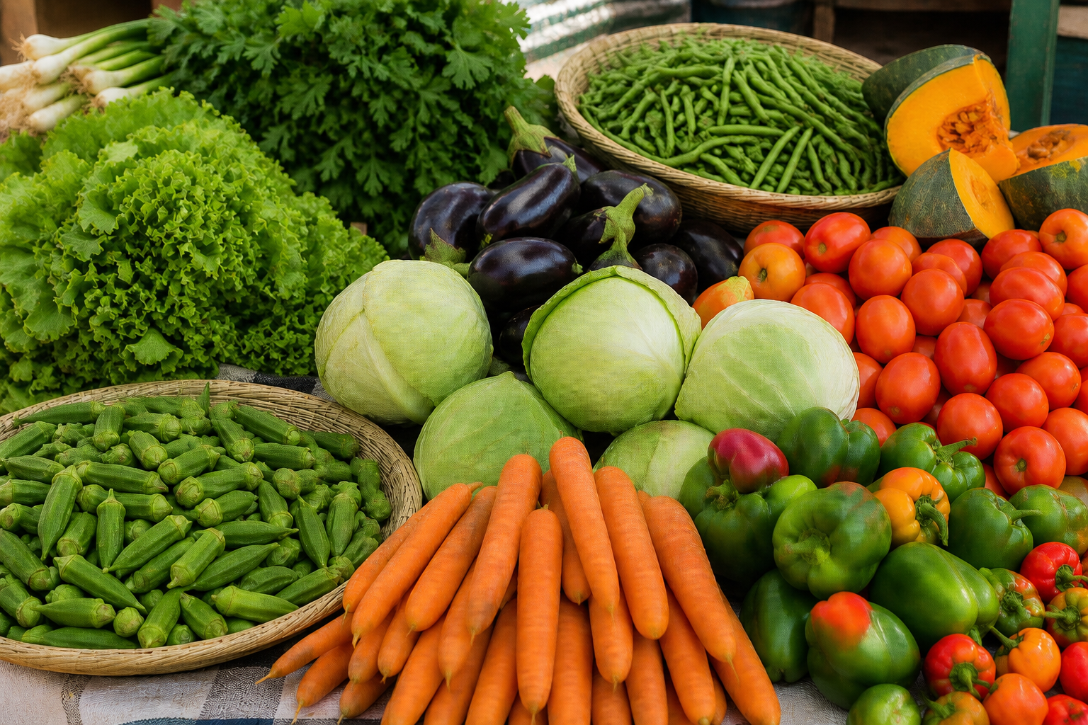 Légumes frais — avitaillement maritime au Port de Dakar